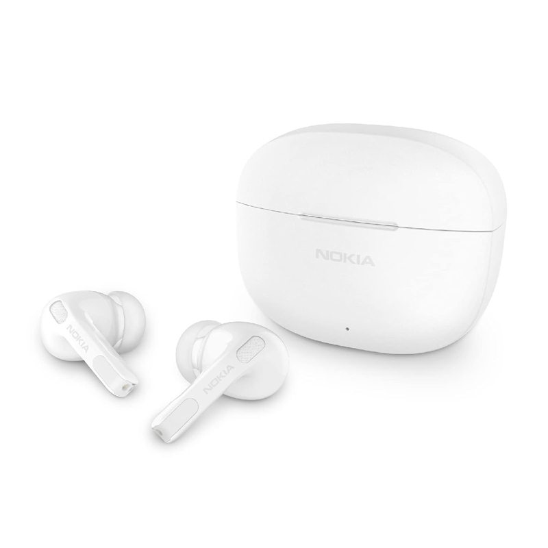 Nokia Go Earbuds+ Slim-True Wireless Headphones - White